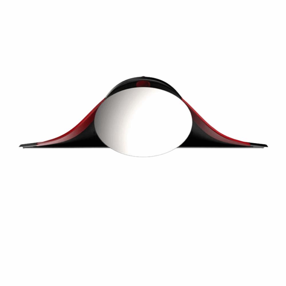 

2pcs 360 Degree Adjustable Car Mirror HD Glass Rear View Mirror Side Rear Mirrors Car Side Mirror Elliptical mirror чёрный