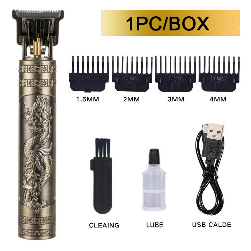 Retro T9 Electric Hair Clipper Hair Clipper Professional Men's Shaver Eechargeable Haircut Trimmer Men