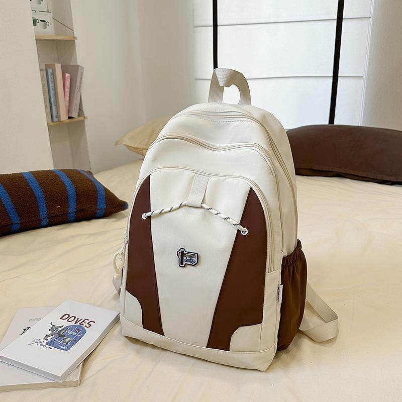 Schoolbag American retro campus schoolbag junior high school girl high school student backpack male tide large capacity travel light backpack