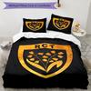 3pcs RC Toulon Bedding Set Duvet Cover Closure Includes 1 Duvet Cover & 2 Pillowcases, Soft and Comfortable for All Seasons.
