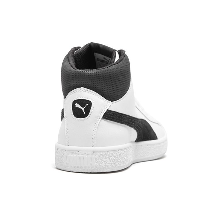 Puma 1948 Mid L Basketball Leather Fashion Versatile Durable High-Top Sneakers Men Sneakers White 359169-02