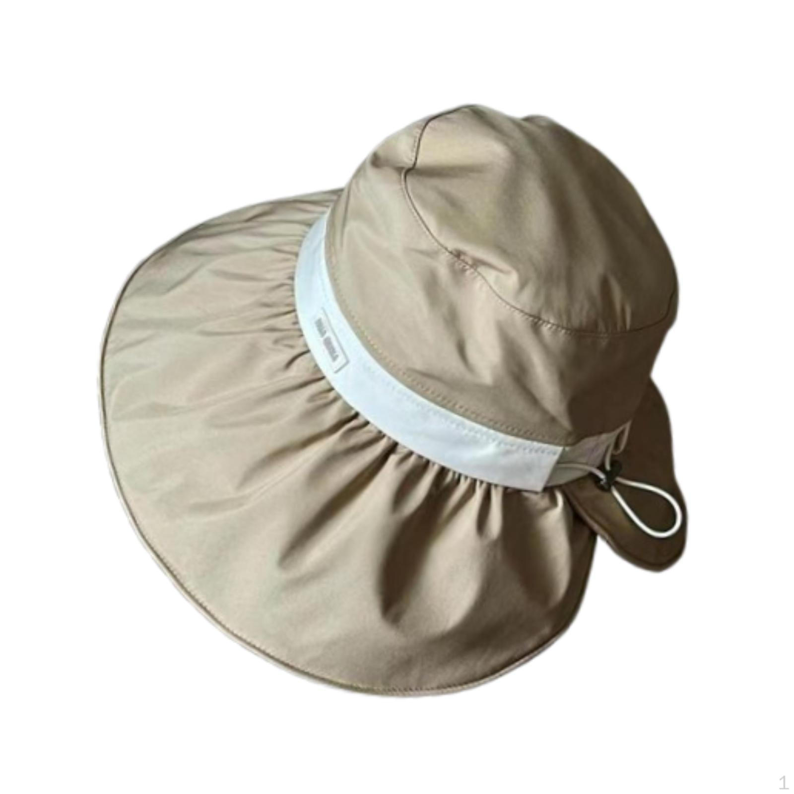 

Солнцезащитная шляпа с широкими полями, дышащая, для женщин, для кемпинга Vacation Voyage хаки