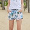 Summer Women Casual Beach Quick-dry Shorts Loose Elastic Waist Short Pants