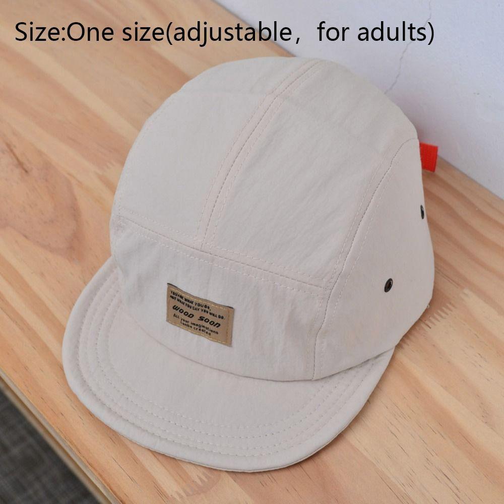 Breathable Quick-drying Baseball Cap Soft Top Hip-hop Cap New Snapback Hat