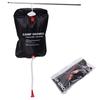 20l Solar Heating Camping Shower Bag Portable Outdoor Solar Shower With Removable Hose On-off Shower Head
