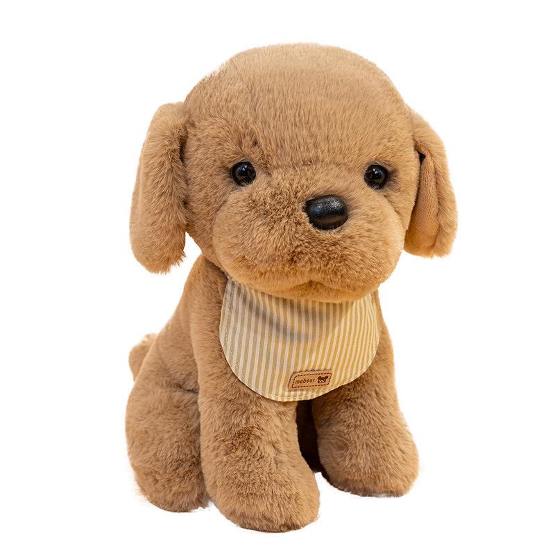 New Cute Dog Doll Sitting Puppy Plush Toy Doll Cute Rag Doll Birthday Gift for Kids