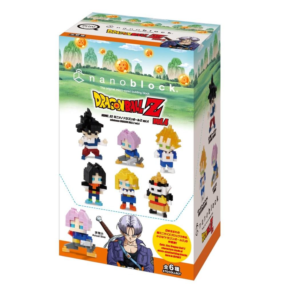 Kawada Nano Block Mini Nano Dragon Ball Z Vol.4 NBMC_62S 1 Box 6 Pieces 6 Types
