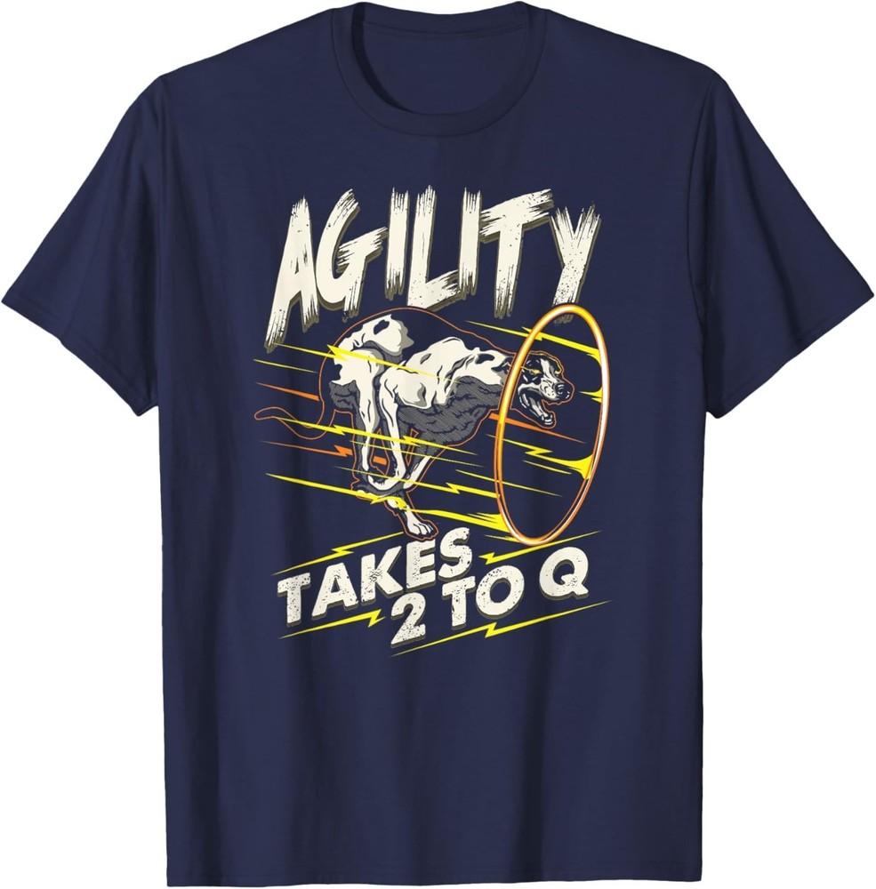 Agility Dog T-Shirt It Takes Two To Q 4XL