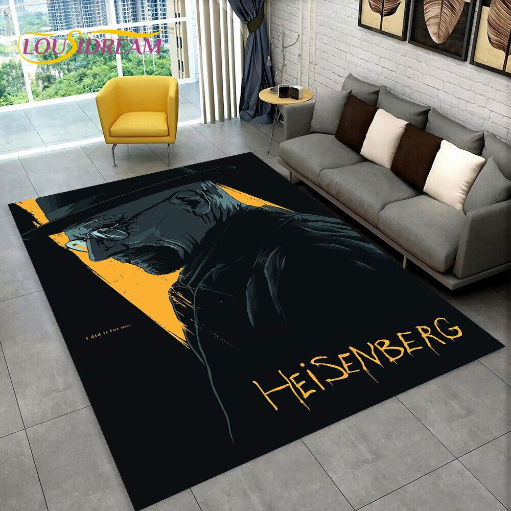 Breaking Bad Walter Hartwell Area Rug,Carpet Rug for Home Living Room Bedroom Sofa Doormat Decor,kids Play Non-slip Floor Mat 3D