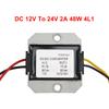 DC-DC 12V Step Up to 24V 2A Car Power Supply Converter Regulator Waterproof