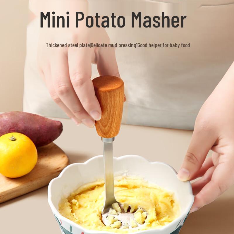 COOKSS Stainless Steel Potato Masher