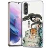 Cartoon Fat Tiger Phone Case for Samsung A54 A14 A24 A34 A17 A37 A57 A55 A35 A25 A15 A13 A23 A33 A53 A07 A05S A04S A03 A73 Galax