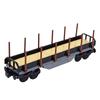MOC City Creative Flat Top Truck Train Open Wagon Model Building Block Bricks DIY Technical Toys for Children Christmas Gifts