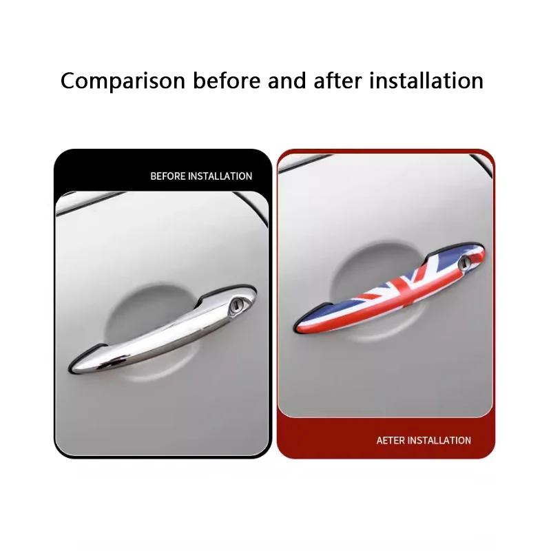 2PCS/SET Car Door Handle For Mini Cooper R50 R52 R53 R55 R56 R57 R58 R59 R60 R61 Door Handle Covers Car-Styling Accessories