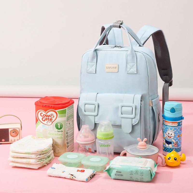 Fashion Backpack Mommy Bag Mom Bag Travel Maternal and Infant Backpack Student School Bag