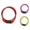 SAGISAKA Bicycle Lock Small My Dial Lock 60cm Red 44160