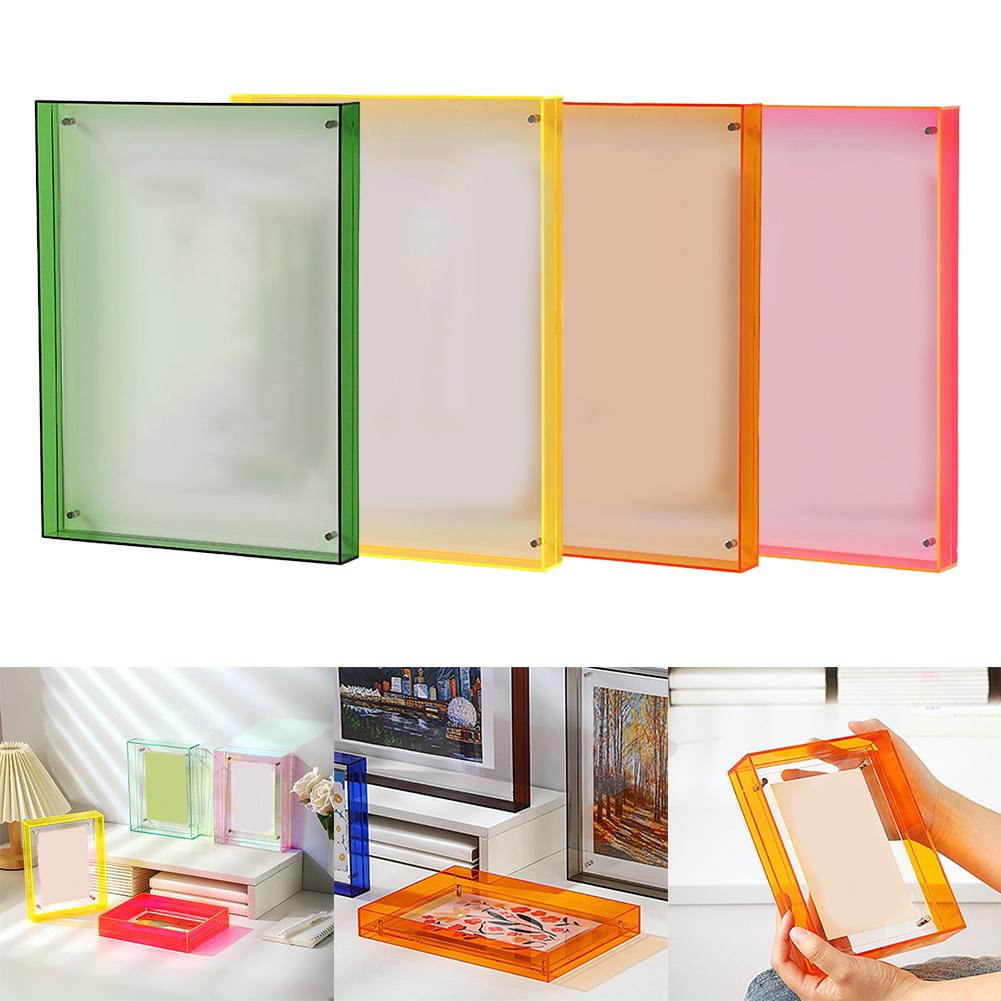 Acryl Bilderrahmen Transparent Posterrahmen Elegantes Design
