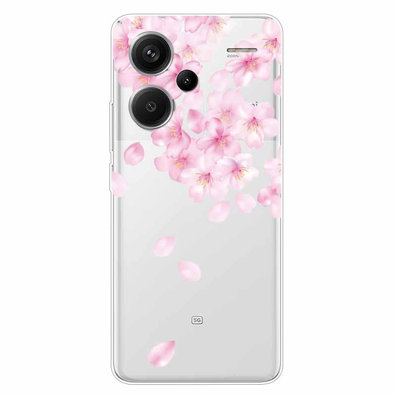 For Redmi Note 13 Pro Plus 5G Case Clear TPU Soft Back Cover for Xiaomi Redmi Note 13 Pro+ 5G Transparent Silicone Cases Funda