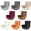 Waterproof Egg Chair Cushion Thicken Patio Hanging Basket Chair Cushion Egg Chair Cushion with Armrests for Indoor Outdoor Basket Swing