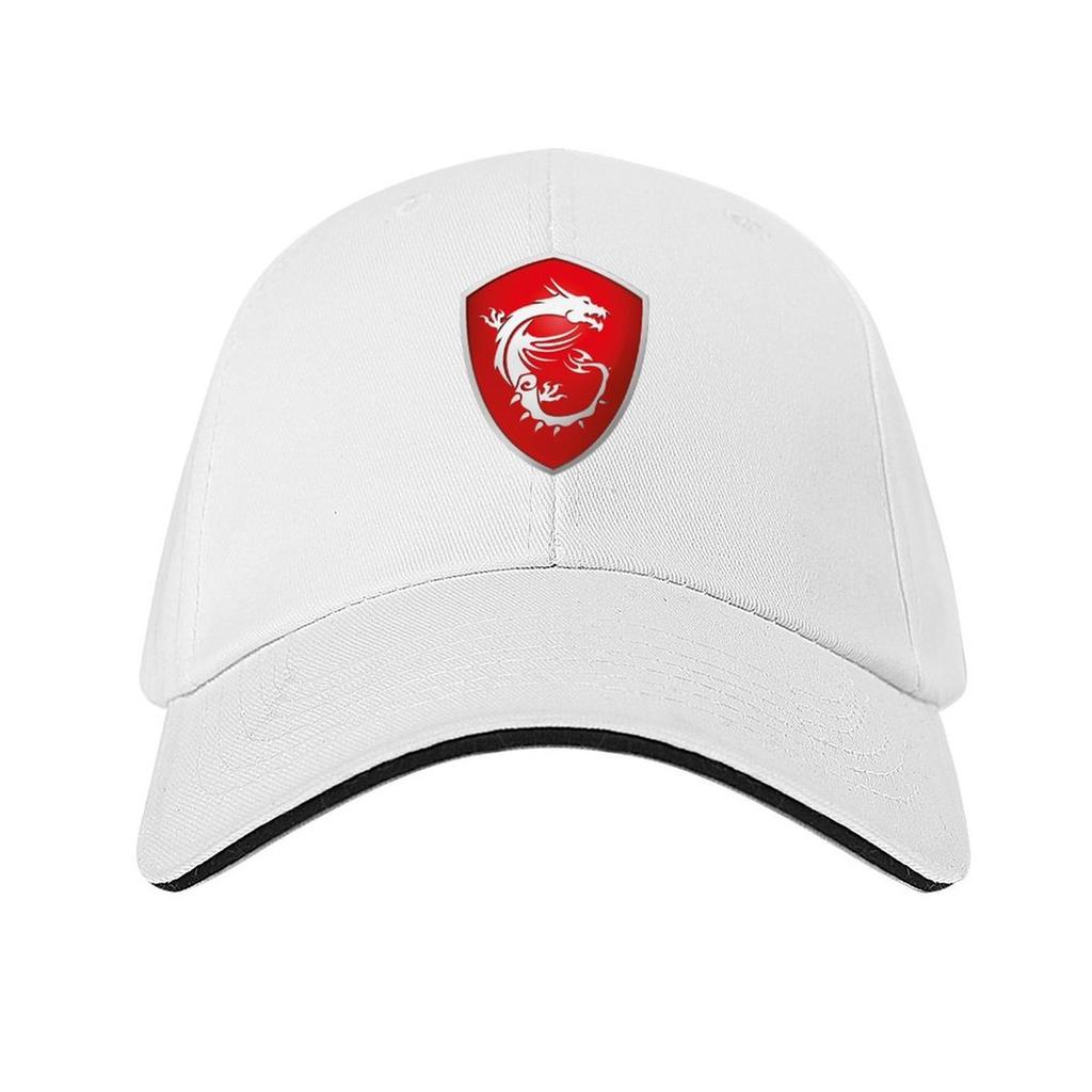 MSI Baseball Cap Rave fishing hat fishing caps man Trucker Cap Womens Golf Wear Mens