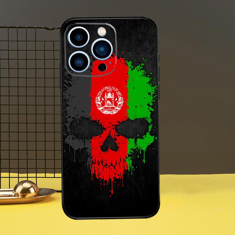 Afghan Afghanistan Flag Banner Phone Cover For iPhone 12 13 Mini 11 14 Pro Max X XS XR Max 7 8 Plus SE Soft Case Fundas
