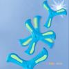 3 Pcs Boomerang Outdoor Sports & Camping Essential Boomerang Flying Disc With Night Glow 360 Degrees Returning Spinner Lawn Plaything