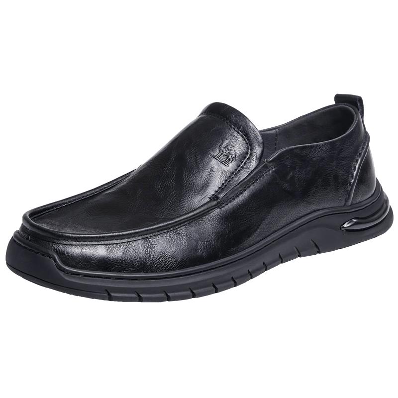 CAMEL Men s Soft Sole Leather Loafers 38