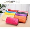Qiman Shi Women's Korean Double Zipper Patent Leather Wallet & Phone Clutch