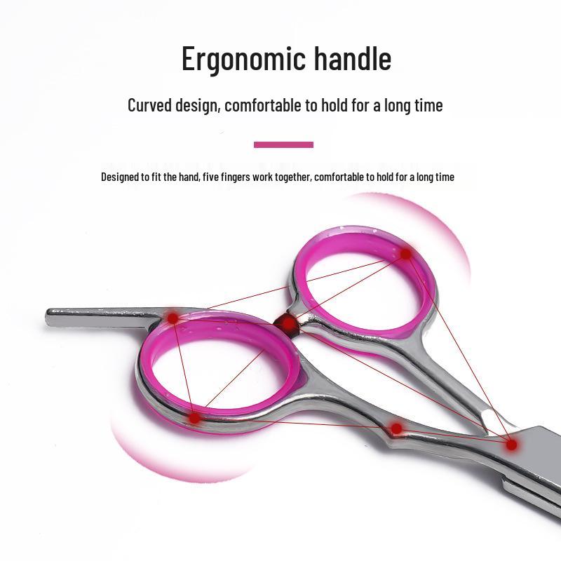 Professional Pet Grooming Scissors for Hair Trimming - Ideal for Teddy, Bichon, and Dog Hair Cutting.