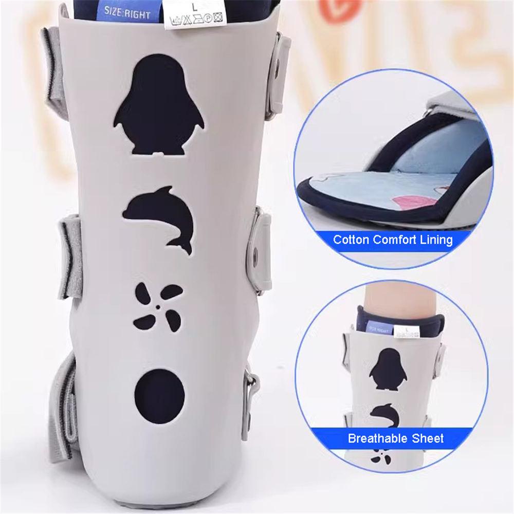 Verstellbare Knöchelbandage für Jugendliche, Kinderschuh zum Gehen für verletzten Fuß, gebrochenen Zeh & nach Operationen, Basketball, Fußball-Verletzungsrehabilitation