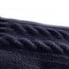 Plush Plush Thickened Twist Knitted Gloves for Men's Cold Proof Touch Screen Warm Gloves Yarn Outdoor Windproof Gloves Winter
