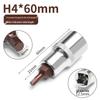 Electric & Air Wrench Hex Socket Set with Screwdriver Bit