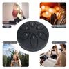 3 Zoll 6 Töne Regentrommel Stahltongtrommel Tragbare Handpan Trommel Perkussion Musikinstrumente für Yoga Meditation Einzigartiges Geschenk