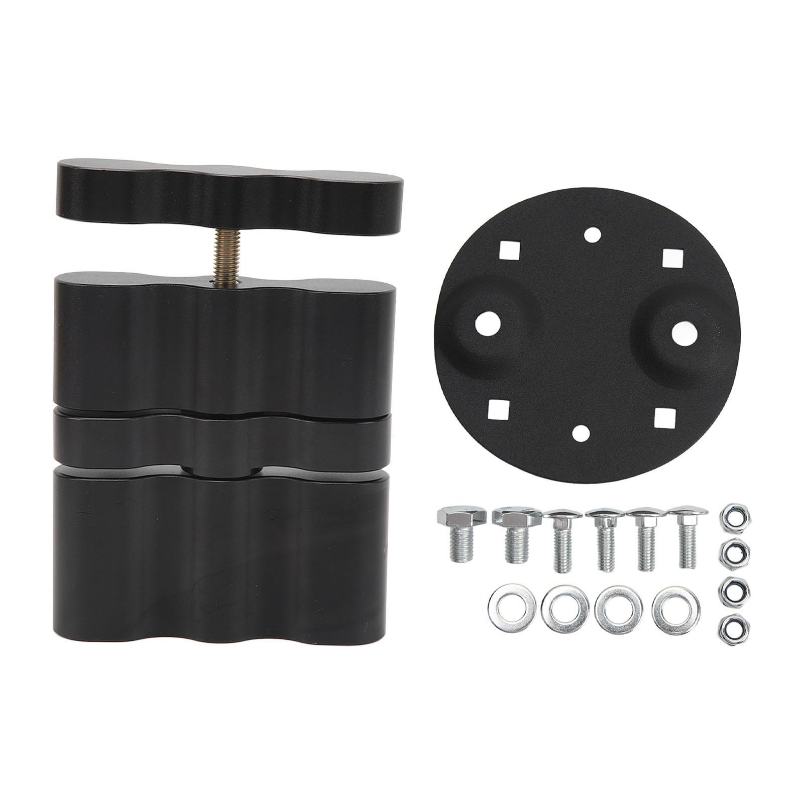 

Пак Маунт Розширювальний Пак Чорний Анодований Алюміній Кріплення для Каністри з Газом Кріплення з Подвійним Блокуванням для 1,75-галонного Бензобака