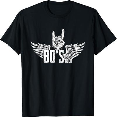 Vintage USA 80 S Style Rock Concert Poster 80s Rock Band T-Shirt