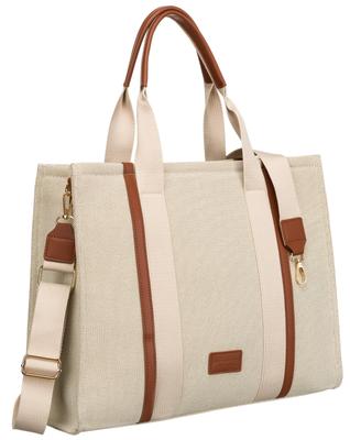 PTN CAN-04-5785 Nat-Brown Canvas Bag
