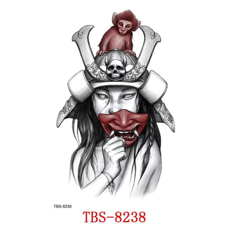 Waterproof Tattoo Sticker, Totem Character Tattoo Sticker Tattoo
