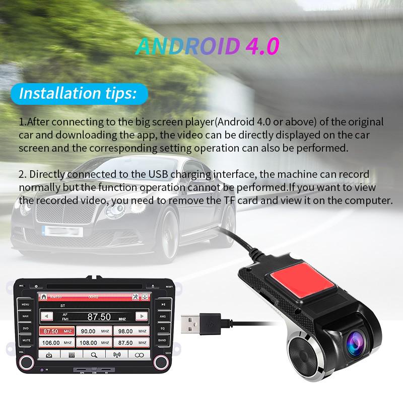 WIFI Auto FHD 1080P Dash Cam Car DVR Camera Recorder ADAS G-sensor Video Recorder Dash Camera Auto Video Recording Monitor