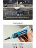 Automotive Black Tire Sidewall Repair Glue