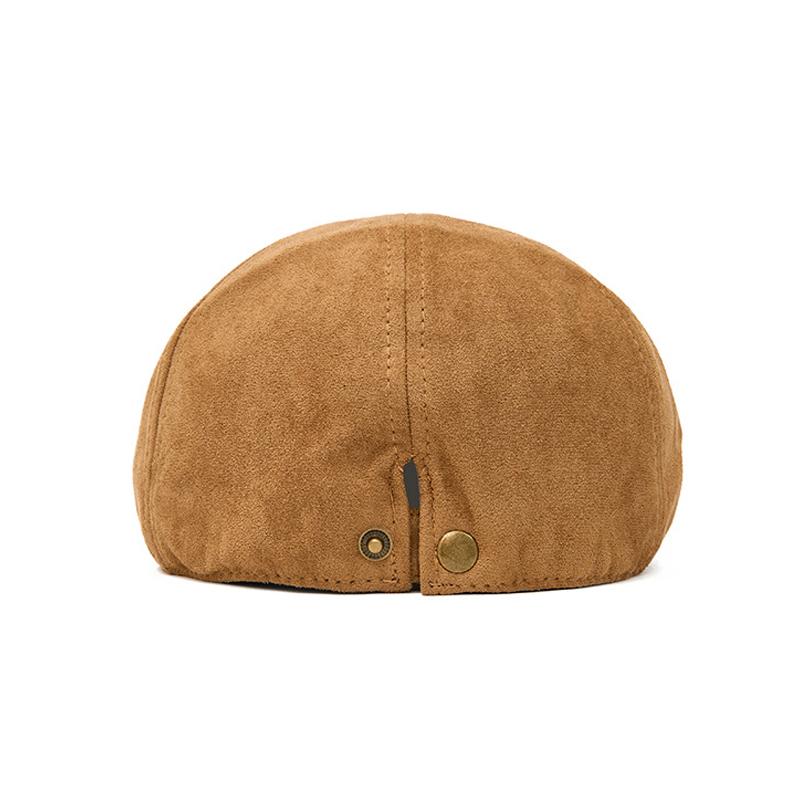 Autumn Winter Beret Men's Warm British Style Newsboy Cap Retro Paintsman Cap Women's Forward Cap