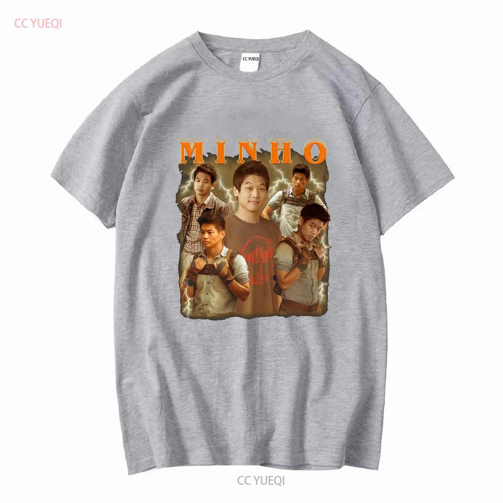 Minho The Maze Runner Vintage Bootleg T Shirt Ki Hong Lee Funny Fan Gift Vintage Washed Soft Homme Stylish