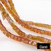 Multi-Faceted Crystal Glass Square Beads: 4/6/8mm Sugar Cubes for DIY Jewelry, Loose Beading with Holes
