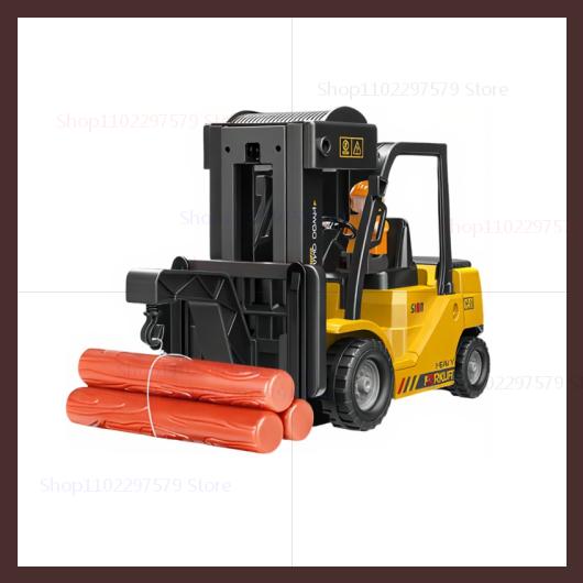 

Trucks Forklift 2.4G 1:24 Children Toy Remote Control Cars Toy Boy Cranes Liftable Stunt Car Electric Vehicle Kids Festival Gift