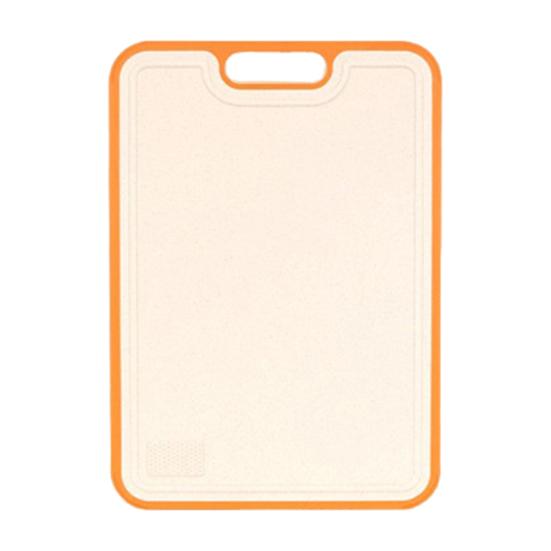 

Разделочная доска двухсторонняя кухонная разделочная доска с соковыжималкой и зоной измельчения чеснока многофункциональная разделочная доска для мяса фруктов овощей оранжевый