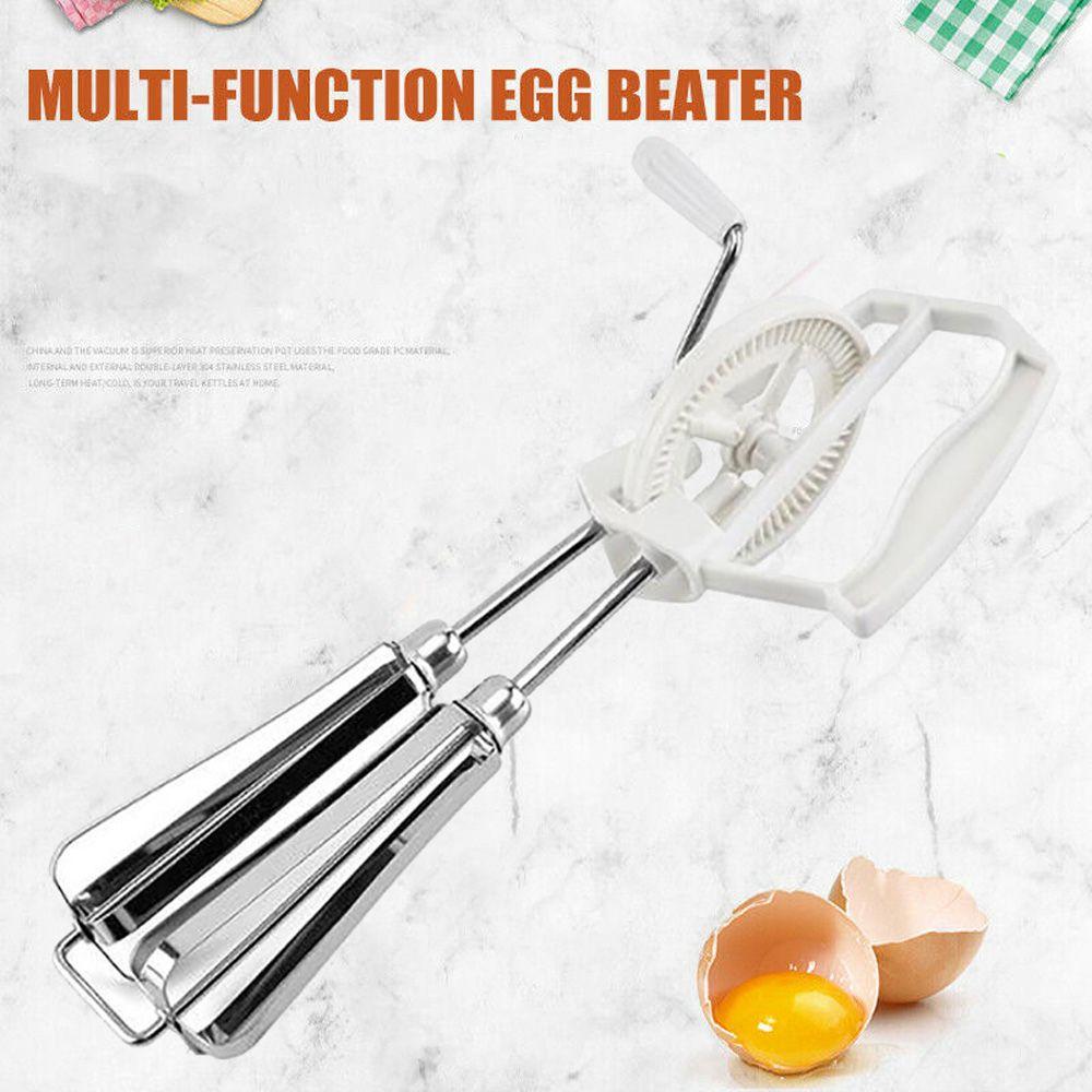 Convenient Rotary Baking Hand Held Kitchen Whisk Mixer Cooking Tool Egg Beater Blender