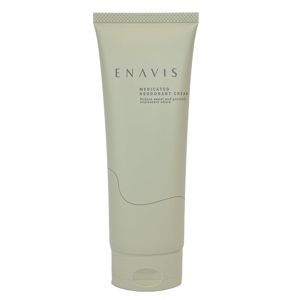

ENAVIS Underarm Armpit Sweat Large Odor Face and Hand Made in Antiperspirant, Deodorant, Cream, Strongest, Capacity, Control, Sweat, Japan,