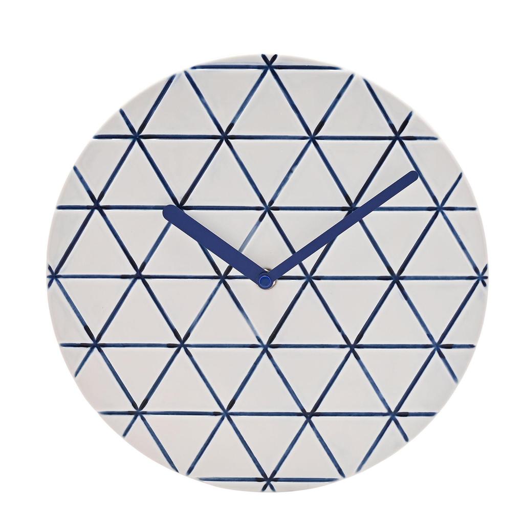 Interval Porcelain Wall Clock 28cm - Geometric Design