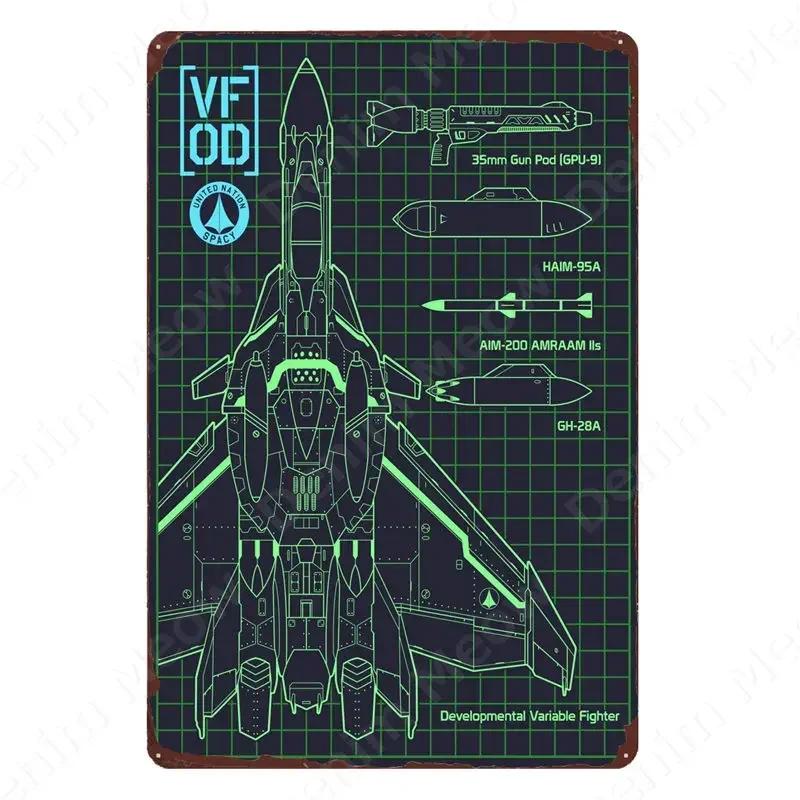 Sci-Fi Anime Robot Metal Wall Sculpture|Tin Sign,Vintage Cartoon Poster,Halloween&Christmas Gift,Man Cave/Garage Decor