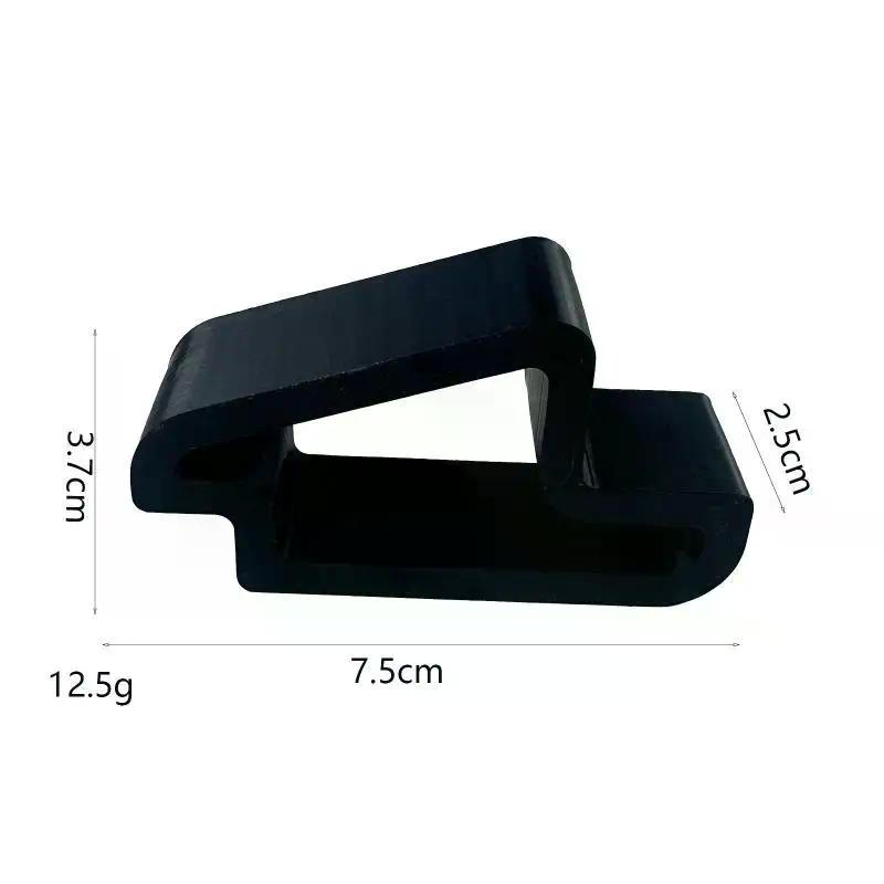 1/2/4pcs Heavy Duty Door Stopper Non-Slip Balcony Window Door Wedge Easy Install For Home Office Bathroom Kitchen Track Lock