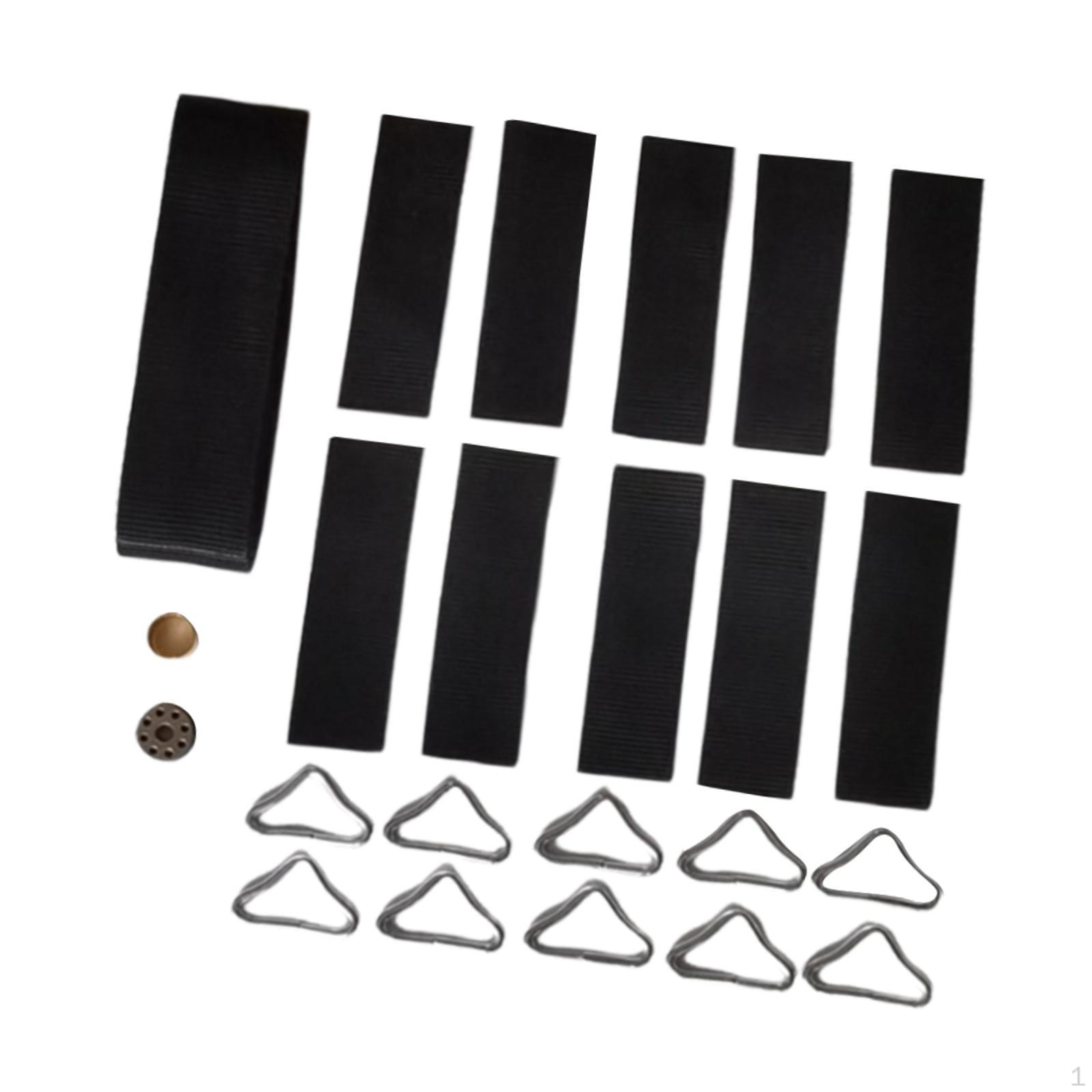 

10 Pieces Trampoline Triangle Buckle, Repair Kit ,Triangle Rings for